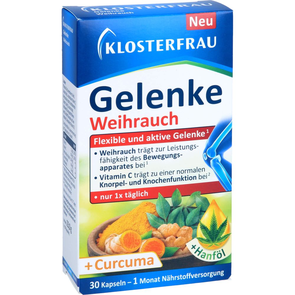 KLOSTERFRAU Gelenke Weihrauch Weichkapseln