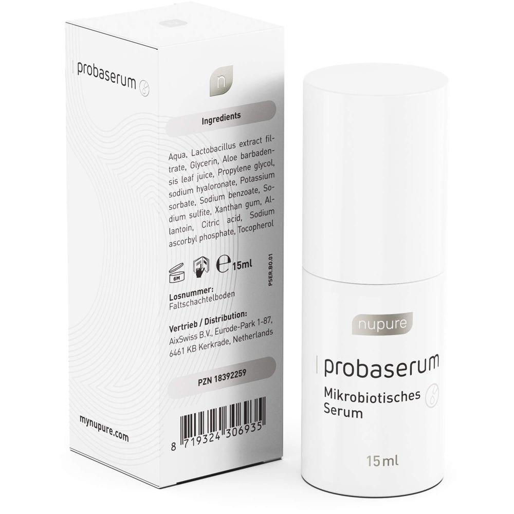 NUPURE probaserum mikrobiotisches Serum Tagescreme