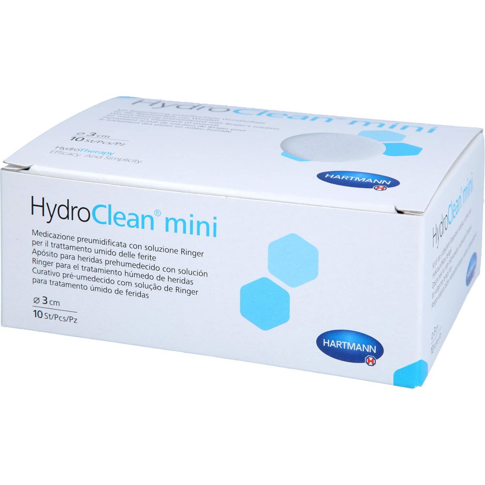 HYDROCLEAN mini Kompressen 3 cm rund steril