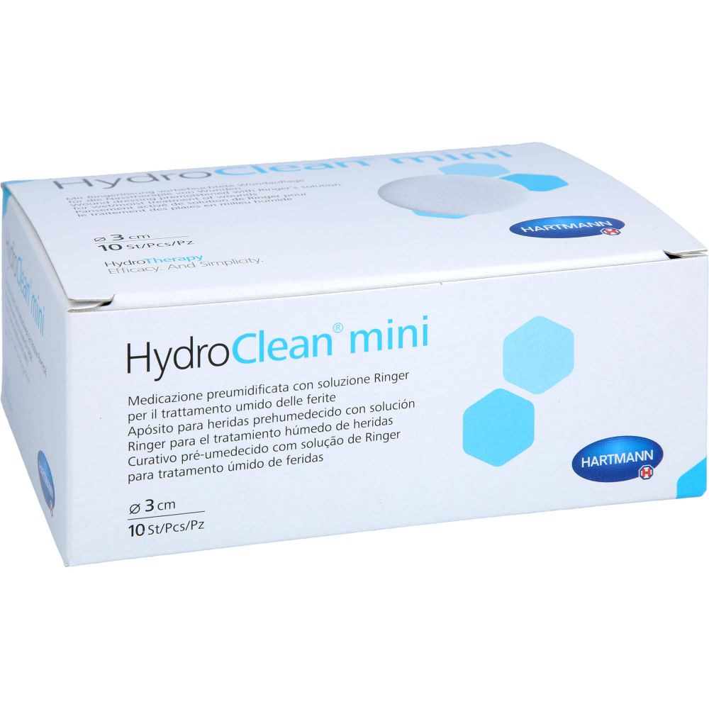 HYDROCLEAN mini Kompressen 3 cm rund steril