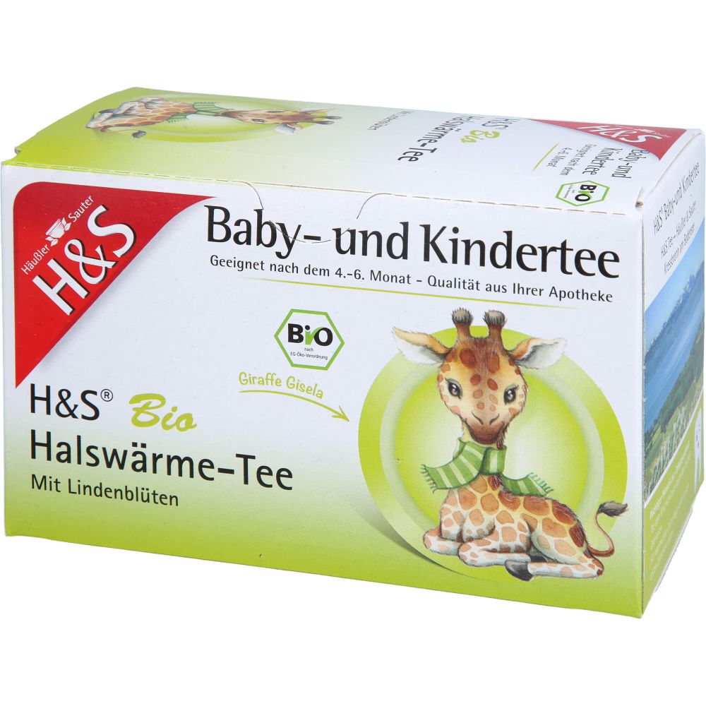 H&S Bio Halswärme-Tee Baby- und Kindertee Fbtl.