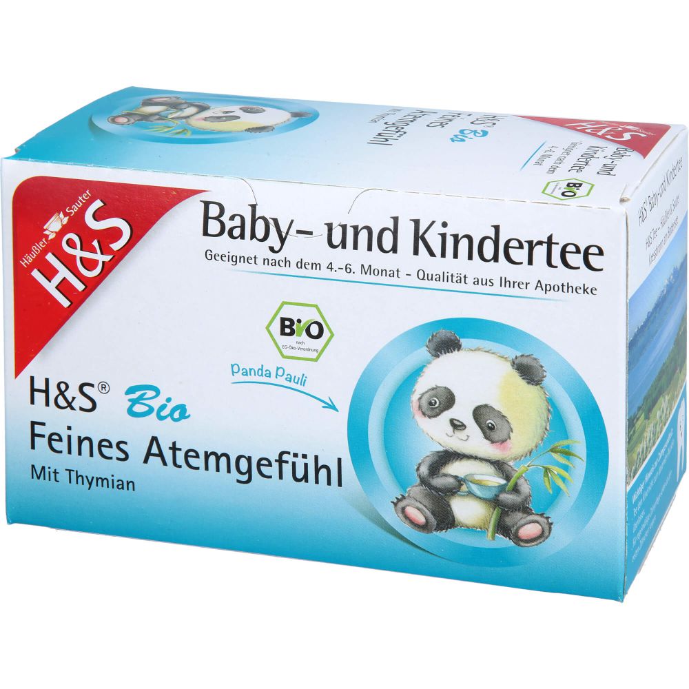 H&S Bio Feines Atemgefühl Baby- u.Kindertee Fbtl.