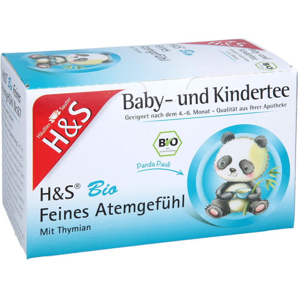 H&S Bio Feines Atemgefühl Baby- u.Kindertee Fbtl.