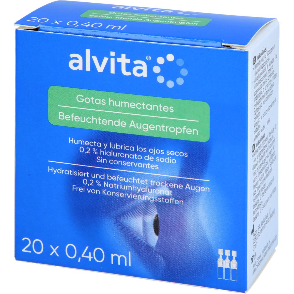 ALVITA befeuchtende Augentropfen