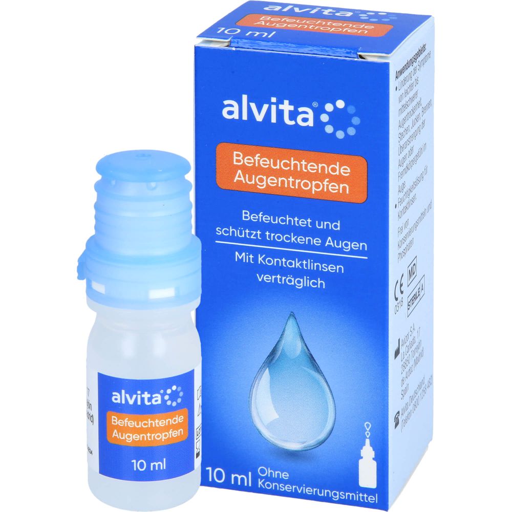 ALVITA befeuchtende Augentropfen