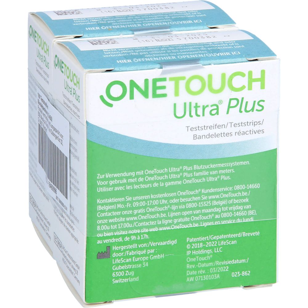 ONE TOUCH Ultra Plus Teststreifen