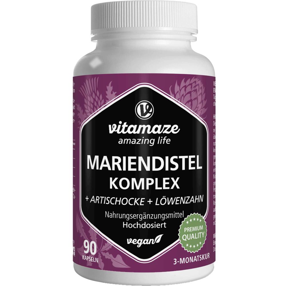 MARIENDISTEL KOMPLEX Artischocke+Löwenzahn veg.Kps