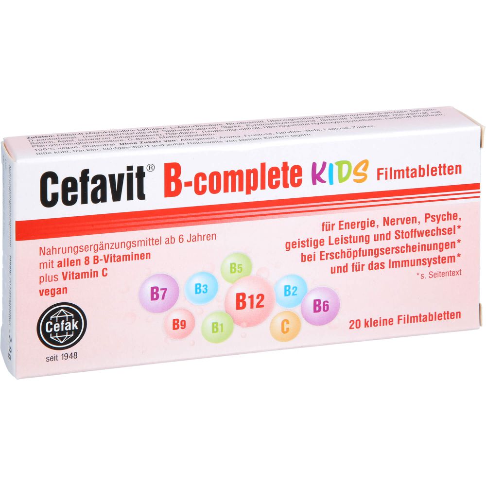 CEFAVIT B-complete KIDS Filmtabletten