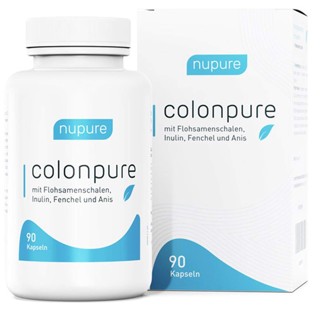 NUPURE colonpure m.Flohsamenschalen & Inulin Kaps.