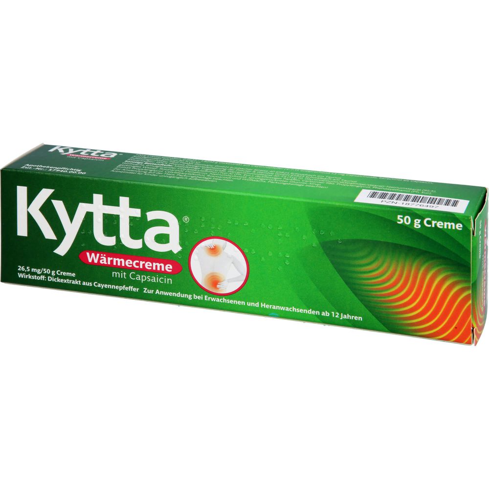 KYTTA Wärmecreme mit Capsaicin 26,5 mg/50 g Creme