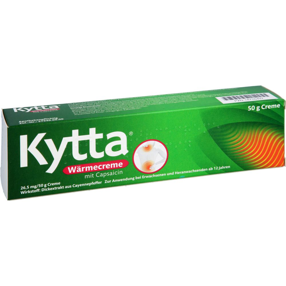 KYTTA Wärmecreme mit Capsaicin 26,5 mg/50 g Creme