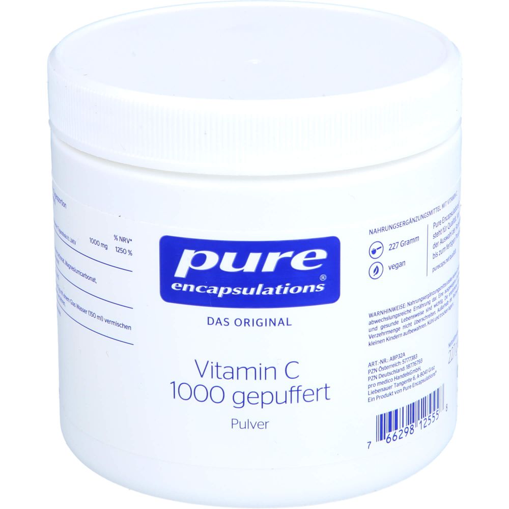 PURE ENCAPSULATIONS Vitamin C 1000 gepuff.Pulver