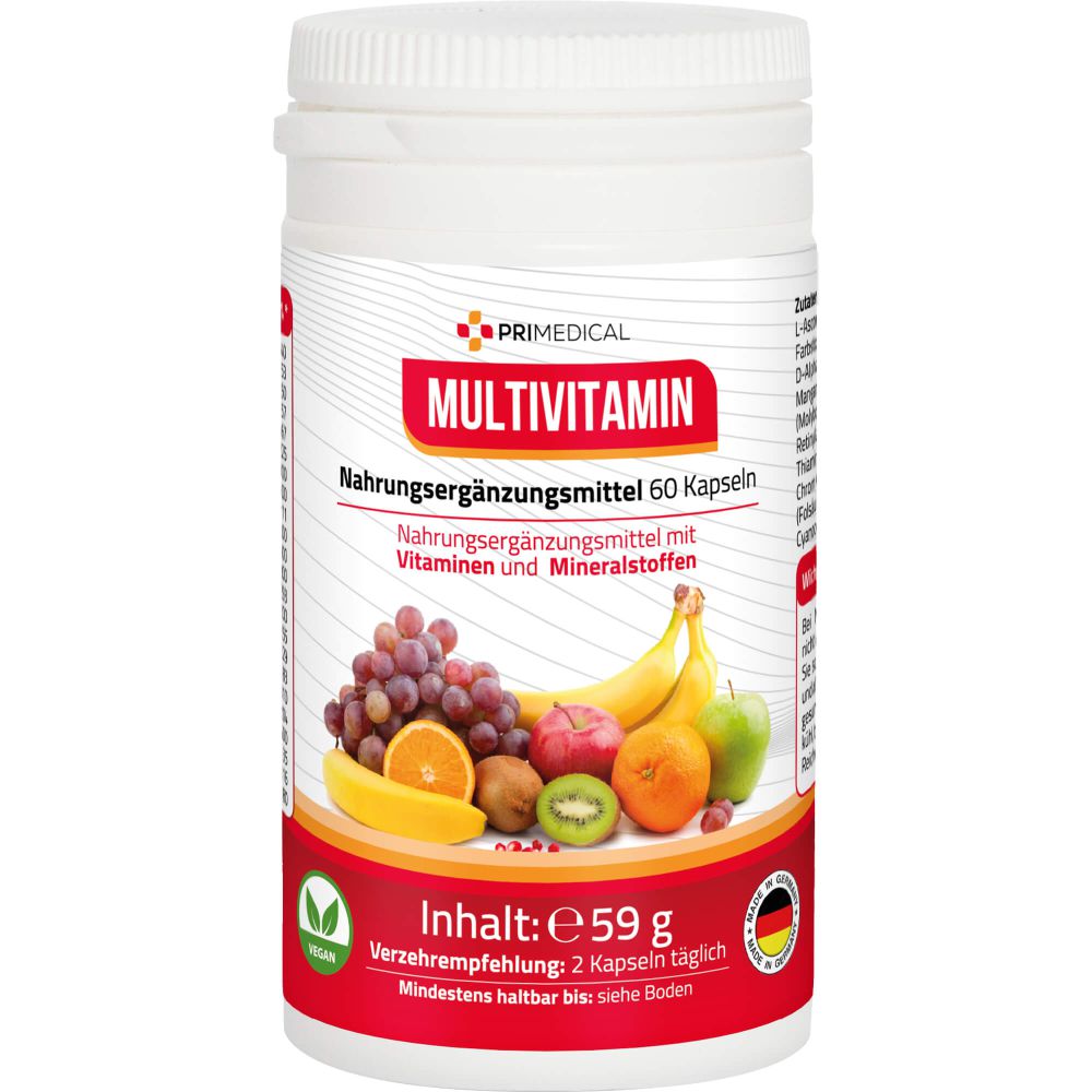 MULTIVITAMIN MINERAL A-Z Primedical Kapseln