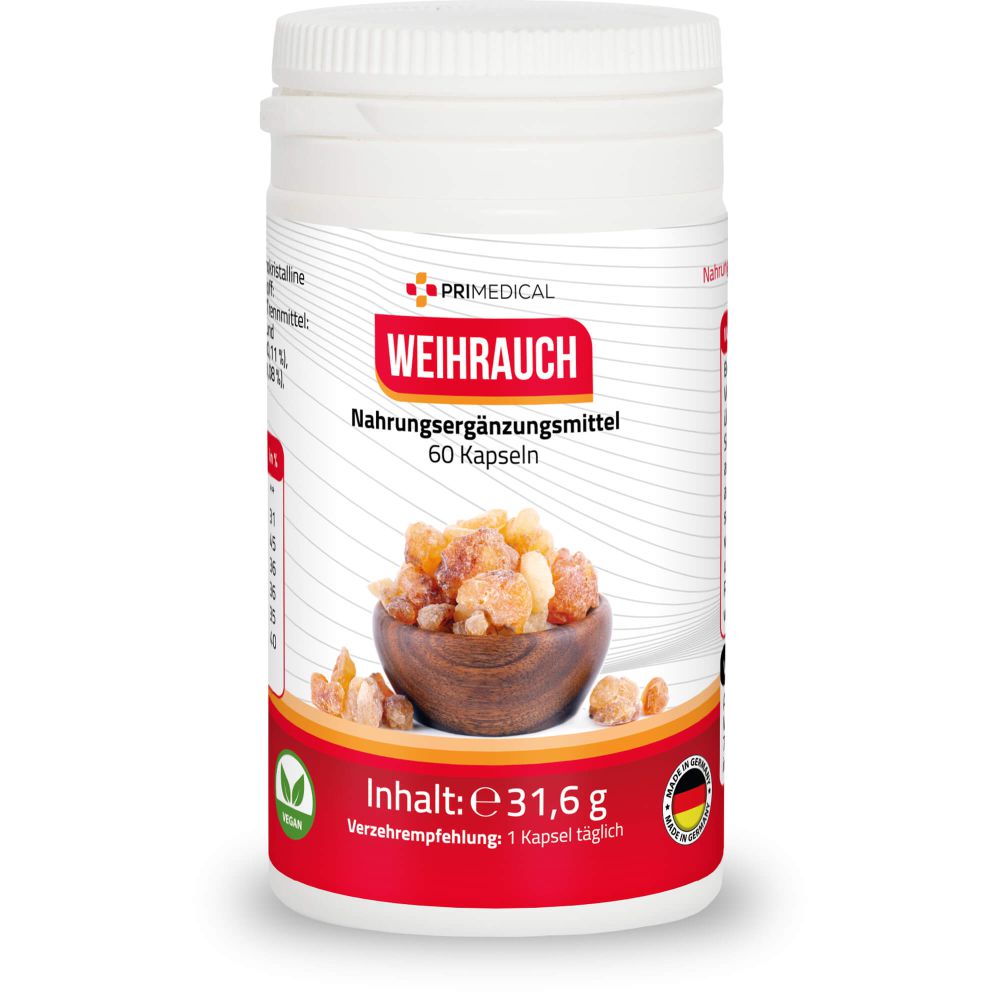 WEIHRAUCH+VITAMINE Plus Primedical Kapseln