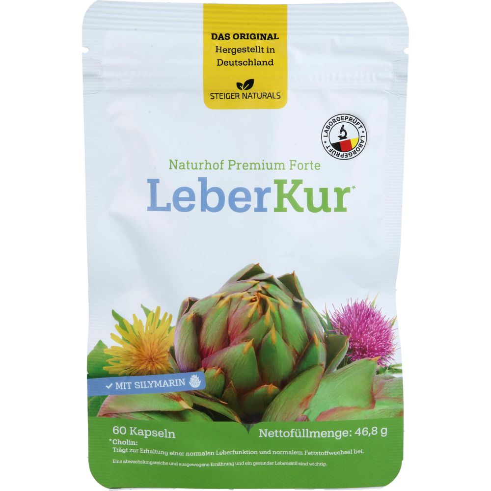 NATURHOF Leberkur Premium Forte Kapseln