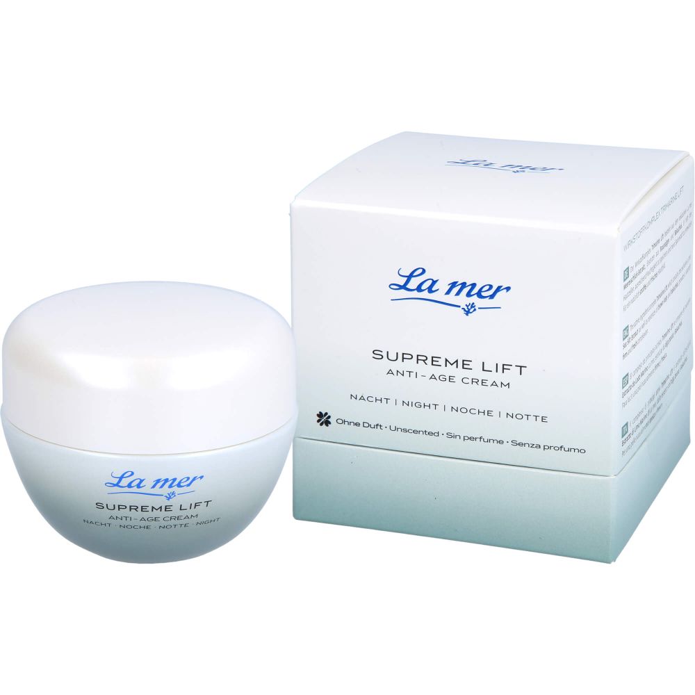 LA MER SUPREME Lift Anti-Age Cream Nacht o.Parfum