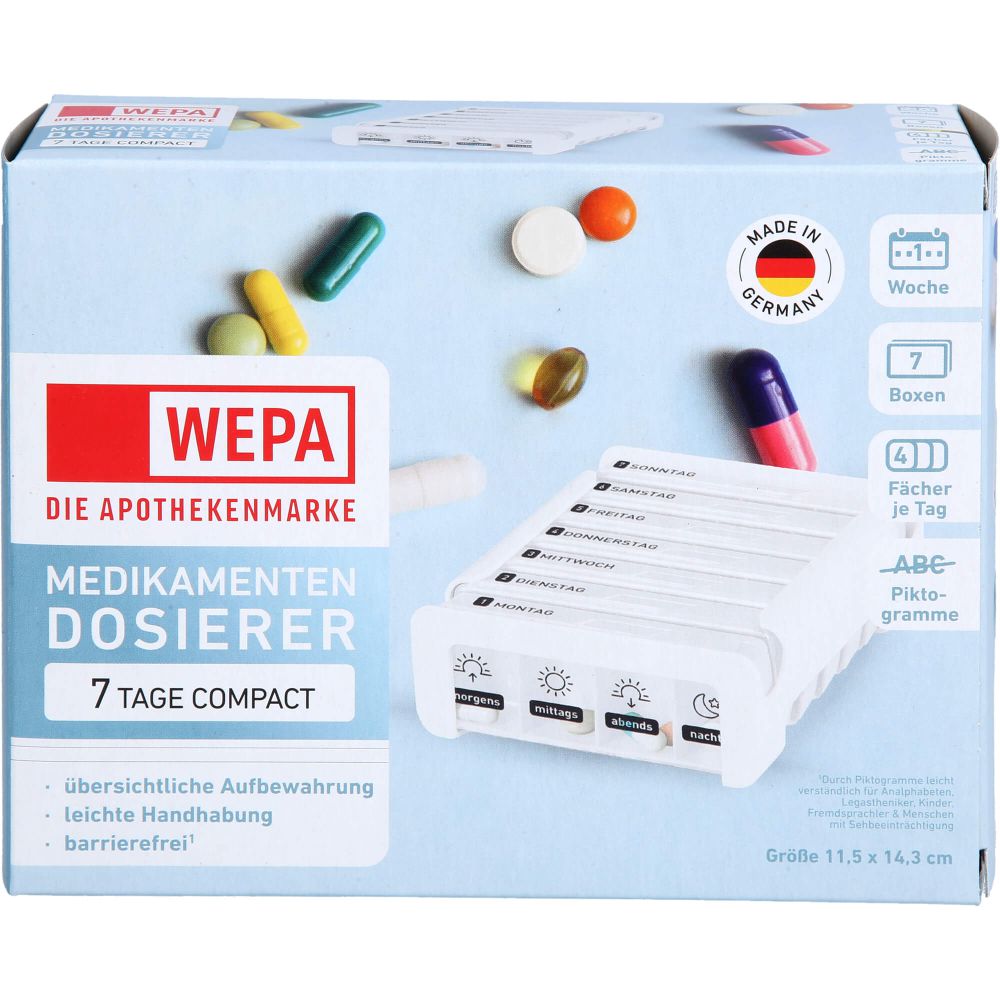 WEPA 7 Tage Compact Wochenmagazin weiß