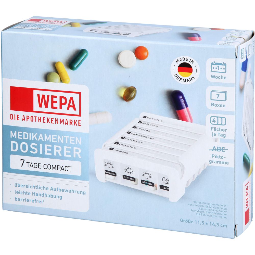 WEPA 7 Tage Compact Wochenmagazin weiß