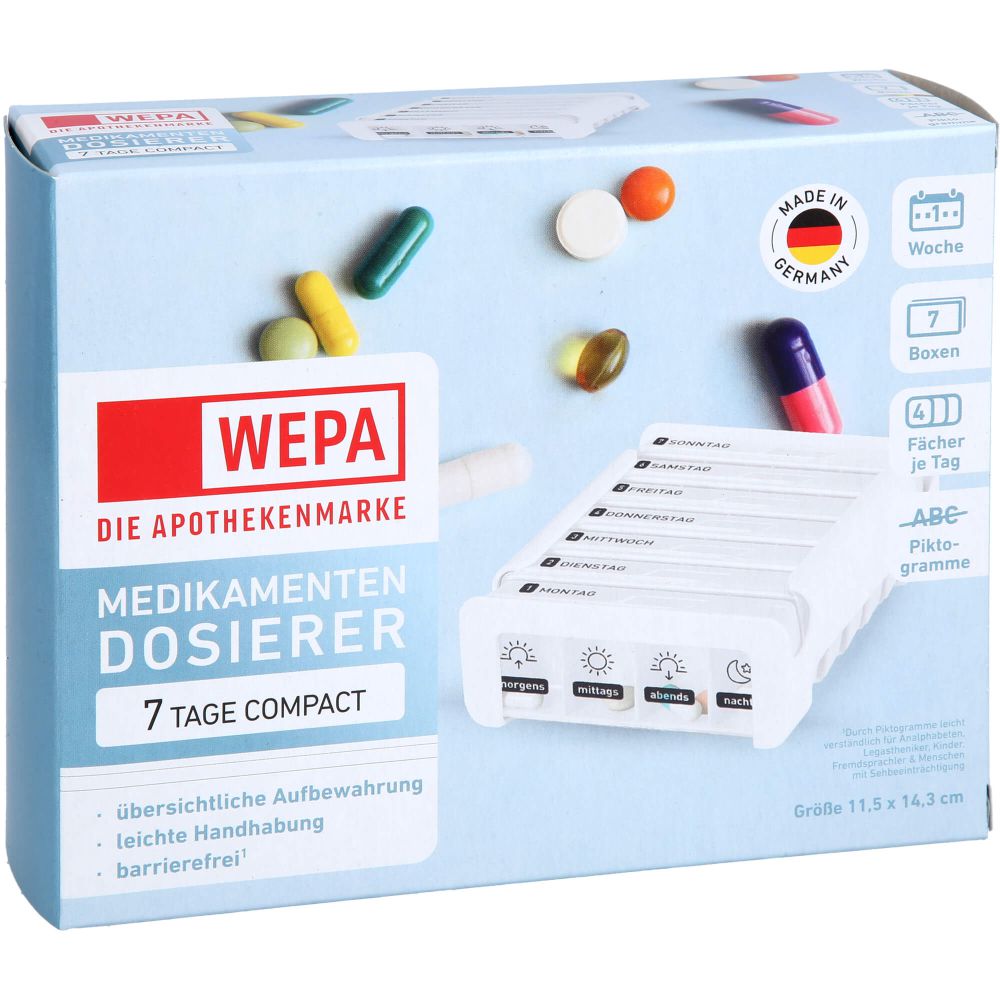 WEPA 7 Tage Compact Wochenmagazin weiß