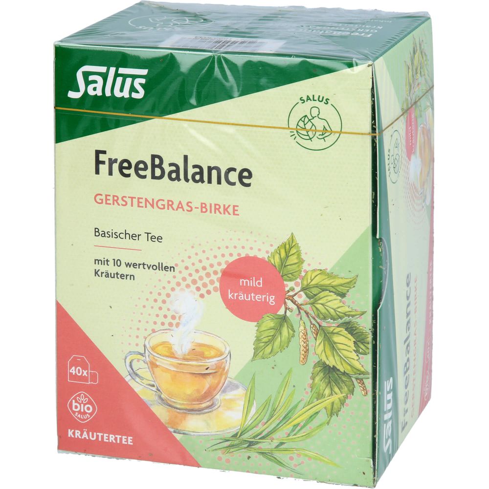 FREEBALANCE Gerstengras-Birke Tee Bio Salus Fbtl.