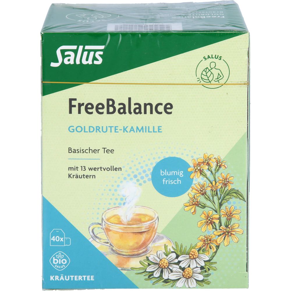 FREEBALANCE Goldrute-Kamille Tee Bio Salus Fbtl.