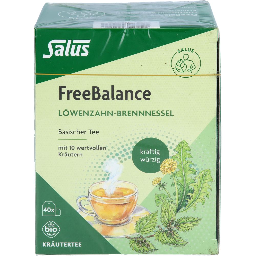 FREEBALANCE Löwenzahn-Brennnessel Tee Bio Salus