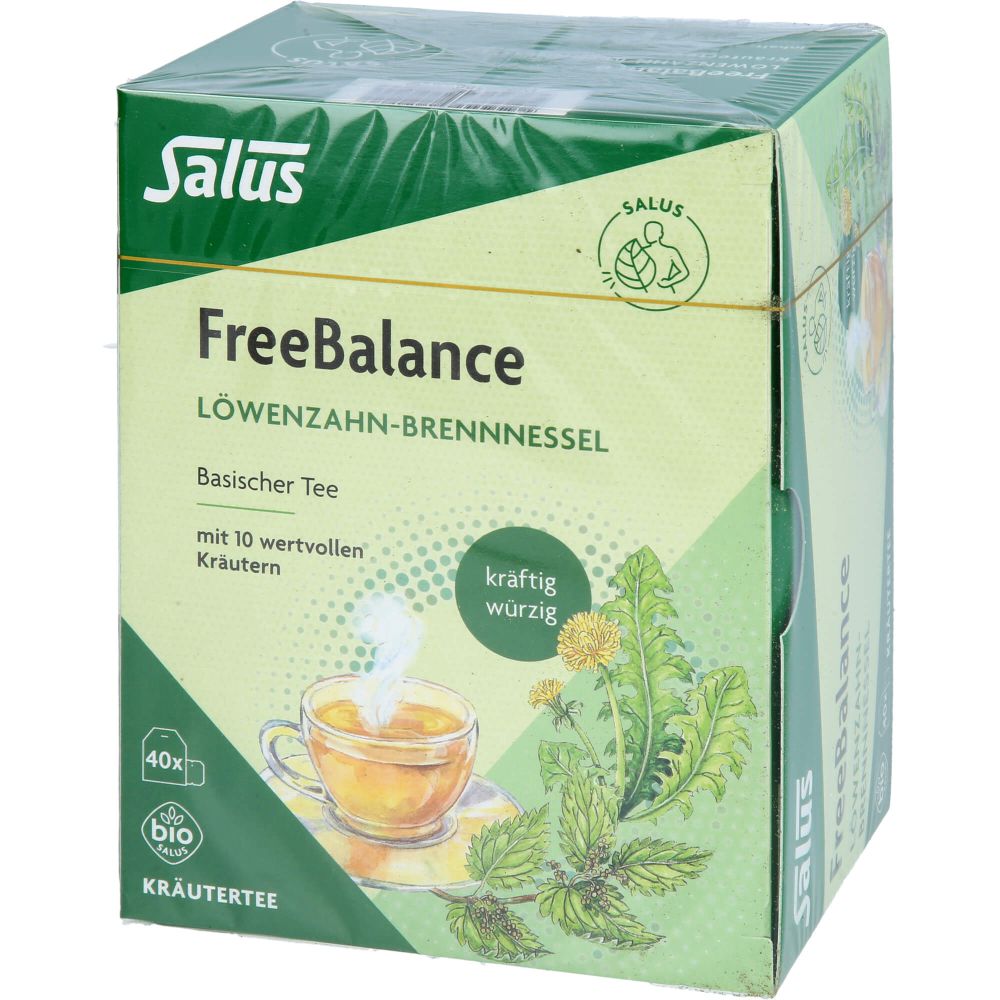 FREEBALANCE Löwenzahn-Brennnessel Tee Bio Salus