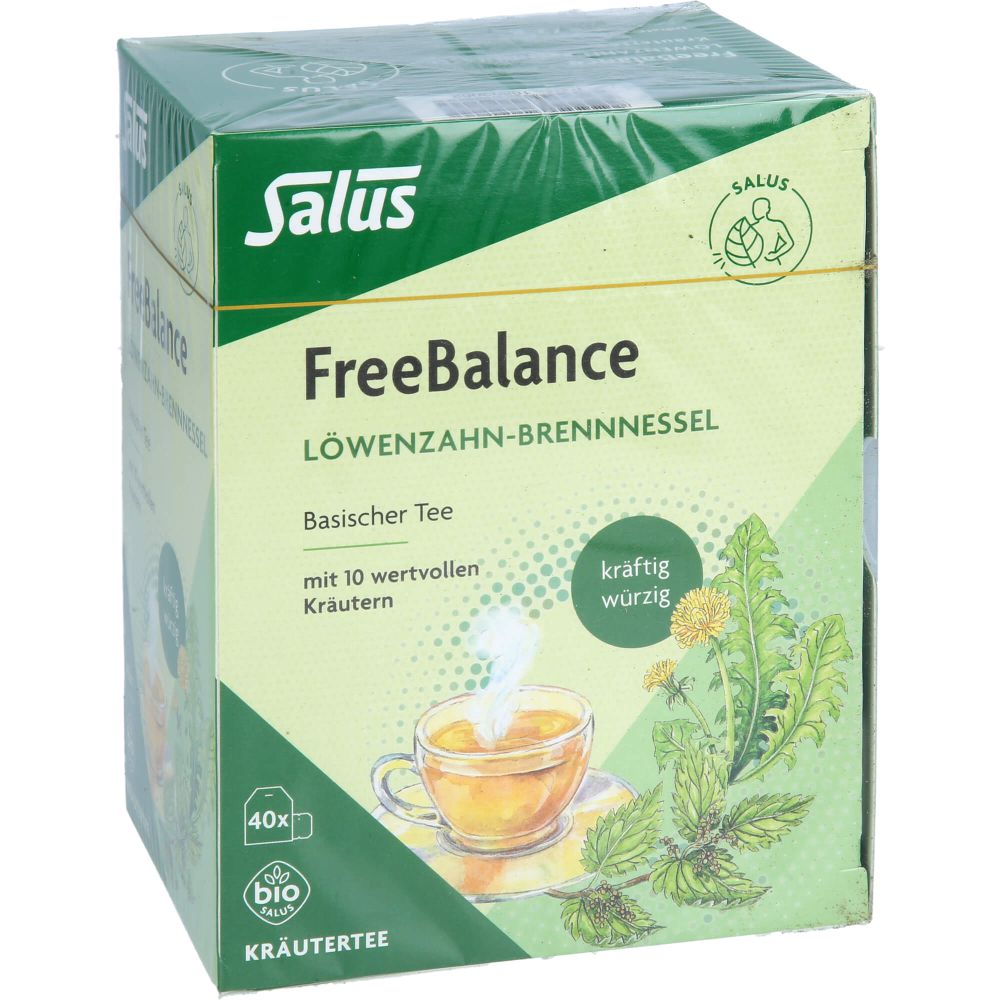 FREEBALANCE Löwenzahn-Brennnessel Tee Bio Salus