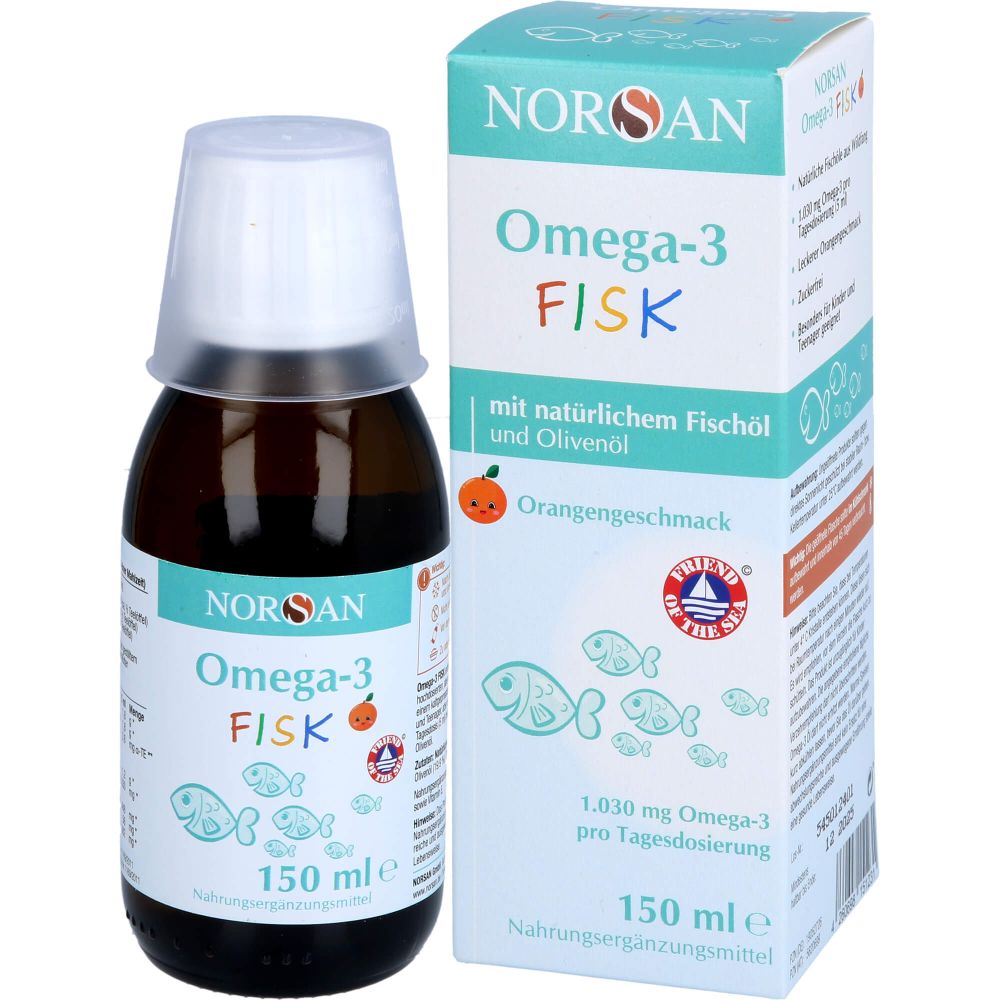 NORSAN Omega-3 FISK f.Kinder flüssig