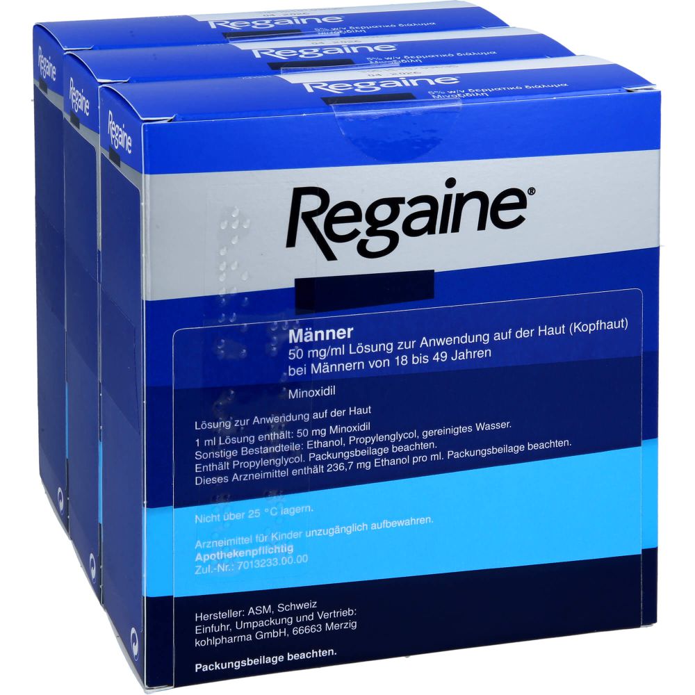 REGAINE Männer 50 mg/ml Lsg.z.Anw.a.d.Kopfhaut