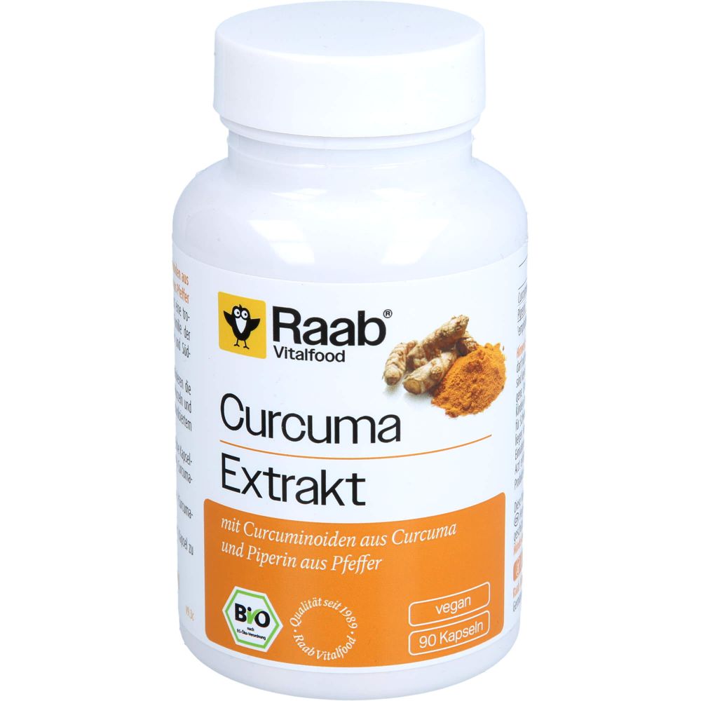 RAAB Vitalfood Curcuma Extrakt Bio Kapseln