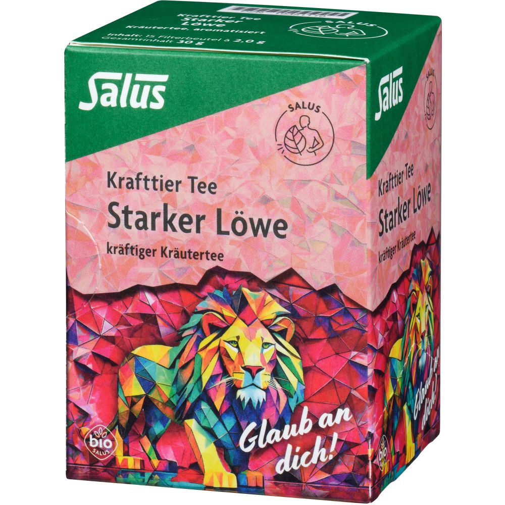 KRAFTTIER Tee Starker Löwe Bio Salus Filterbeutel