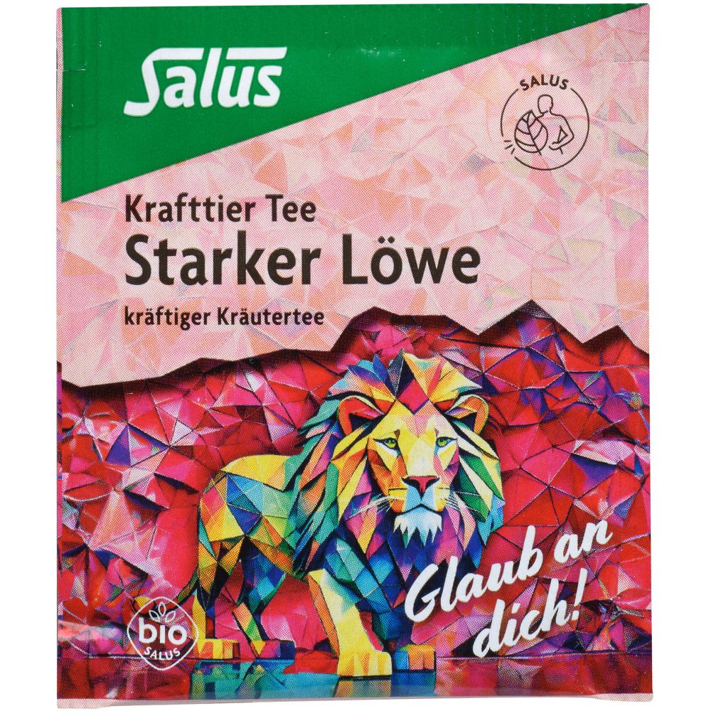 KRAFTTIER Tee Starker Löwe Bio Salus Filterbeutel