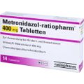 METRONIDAZOL-ratiopharm 400 mg Tabletten