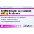 METRONIDAZOL-ratiopharm 400 mg Tabletten