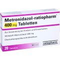 METRONIDAZOL-ratiopharm 400 mg Tabletten