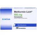 METFORMIN Lich 850 mg Filmtabletten