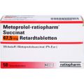 METOPROLOL-ratiopharm Succinat 47,5 mg Retardtabl.