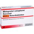 METOPROLOL-ratiopharm Succinat 47,5 mg Retardtabl.