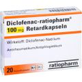 DICLOFENAC-ratiopharm 100 mg Retardkapseln