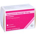 VERAPAMIL Hennig 40 mg Filmtabletten