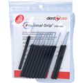 PROXIMAL Grip xx-fein schwarz Interdentalbürste