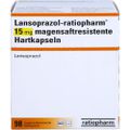 LANSOPRAZOL-ratiopharm 15 mg magensaftres.Hartkap.