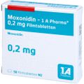 MOXONIDIN-1A Pharma 0,2 mg Filmtabletten