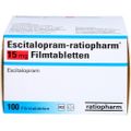 ESCITALOPRAM-ratiopharm 15 mg Filmtabletten