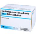 ESCITALOPRAM-ratiopharm 20 mg Filmtabletten