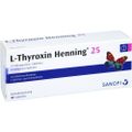 L-THYROXIN 25 Henning Tabletten in Kalenderpackung