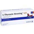 L-THYROXIN 125 Henning Tabl.i.Kalenderpack.