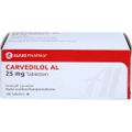 CARVEDILOL AL 25 mg Tabletten