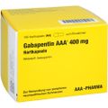 GABAPENTIN AAA 400 mg Hartkapseln